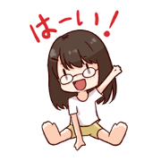 A-chan stamps for everyday use