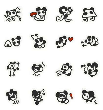 Panda's emotion Panda's emotion