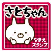 (satochan) attached to the name