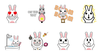 A crazy cute rabbit2