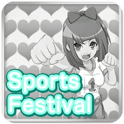 girls' sports festival girly sparklings