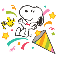 Snoopy Assorted Pop-Up Stickers – LINE stickers