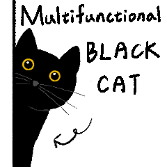 Multifunctional Black Cat (EN ver.)