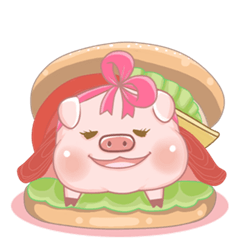 Cute Piggy Pink (international)