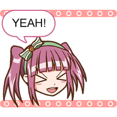 Animated Girl Emoticons For Daily Chat
