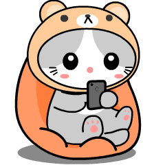 Grey cat 7 : Animated