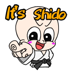 Judoka sticker