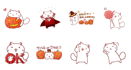 Ato's Merry cat.Halloween-Chinese ver.