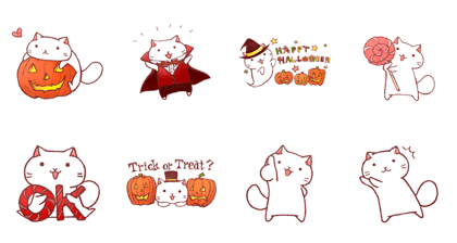 Ato's Merry cat. Happy Halloween!!