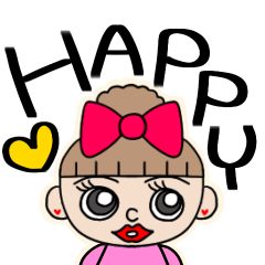 Cute dango girl Sticker2