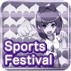 girls' sports festival Dandy borders