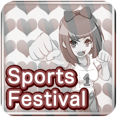 sports festival Dandy Slanting borders