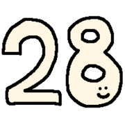 Monochrome calendar