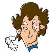 strange face people