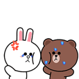 BROWN & FRIENDS : Brown&Cony Cute Couple