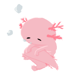 Tiny axolotl-chan