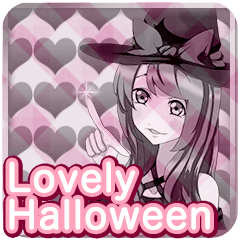 Lovely Halloween Girly pastel checks