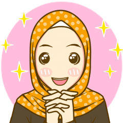 Lovely Hijab : Animated