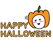 Happy halloween stickers