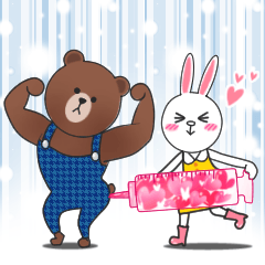 Big Brown and sexy Cony[BROWN & FRIENDS]
