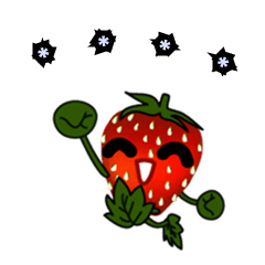 Q Strawberry-Japanese(Custom Stickers)