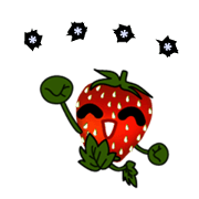Q Strawberry-Japanese(Custom Stickers)