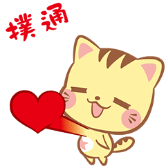 Baby Cat with you Big Love - Chinese