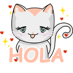 HOLA CHABBY CAT (Spanish)