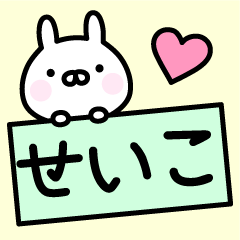 Cute Rabbit "Seiko"