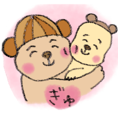 Cawaii bear sticker