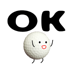Golf ball moves