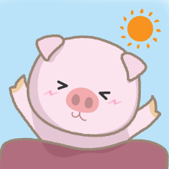 [for everyday]Boo of a pink pig part2