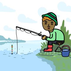 pescar é divertido