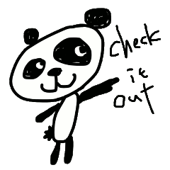 Cheer leader Panda (English)