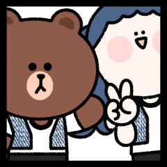 A-Lan and A-Fen x BROWN and CONY