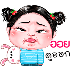 Oil very cute Girlv.4