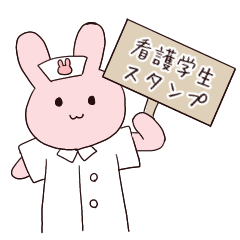 Nursing student rabbit