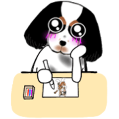 Cavalier Dog.