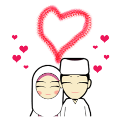Young Couple Muslim