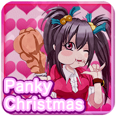 Panky Christmas Lady Squares