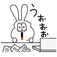 Reactions of thick rabbits