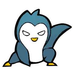 An angry penguin (English)