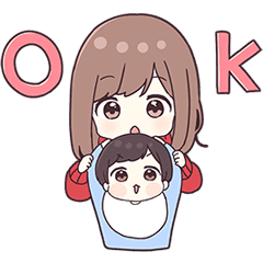 ジャージちゃん18 Withベビー君 Line スタンプ Line Store ジャージちゃん18 Withベビー君 Line スタンプ Line Store