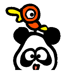 Colorfur panda kids 5