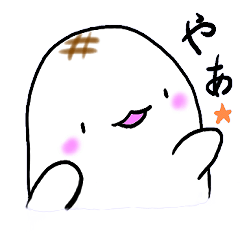 Ghost 'Mochi seals'Japanese ver.