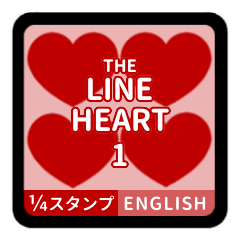 THE LINE HEART 1 [1-4][RED][E]