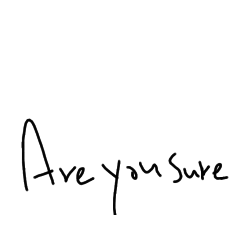 鴨子手寫字three