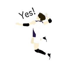 Eternal volleyball girl