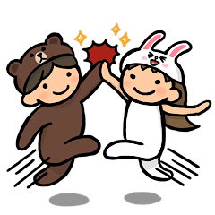 Su-chan and Ki-kun Sticker_collaboration