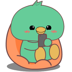 Little green bird 4 : Animated